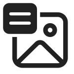 Image Alt Text SVG Icon